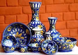 Blue Pottery